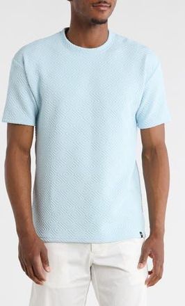 T.R. Premium Textured Knit T-Shirt in Sky at Nordstrom Rack, Size Xx-Large