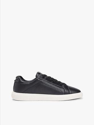 Tommy Hilfiger Zapatillas de piel con suela cupsole