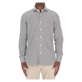 Barba Katoen Cult Shirt - Heren - Casual Overhemden - Veelkleurig - S - Katoen - Overhemden