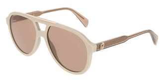 Liu Jo LJ821S 250 Womens Sunglasses Brown Size 57