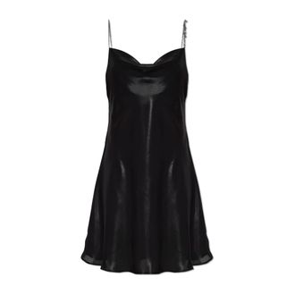 Diesel D-Minty Dress - Dames - Feestkleedjes - Zwart - M - Polyester - Kleedjes