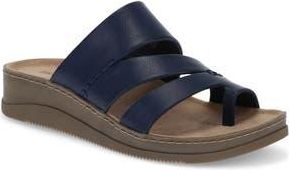 BareTraps Fresha Slide Sandal in Dark Navy at Nordstrom Rack, Size 5.5