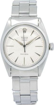 Rolex pre-owned Oyster Royal Precision 34mm - unisex - stainless steel - One Size - Neutrals