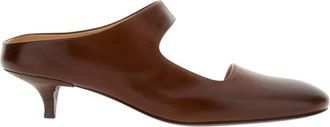Mars&egrave;ll Dark Brown Slip-on Pumps