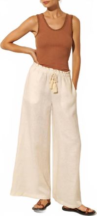 Kivari Tallulah Scoop Tank In Mocha