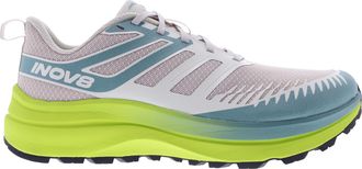 Inov8 Womens Trailfly Max Ultra Running Shoes - Ivory/Storm Blue/Lime - 8.5 Wide