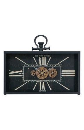 A & B Home Decorative Wall Clock in Black at Nordstrom Rack