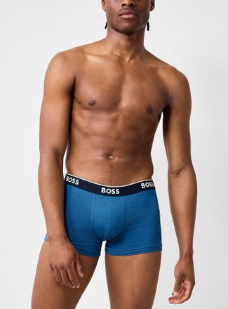 BOSS Mens 2 blue stretch trunk Cotton