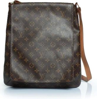 Louis Vuitton Pre-owned Cross Body Bags, female, Brown, Size: ONE SIZE Pre-owned Canvas louis-vuitton-bags