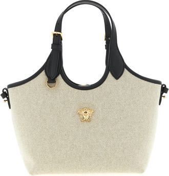 Versace La Medusa Tote Beige-Donna