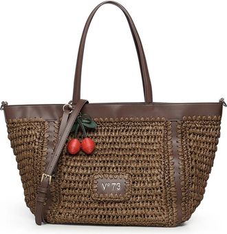V&deg; 73 Alisya Tote Bag - Dames - Shoppers - Bruin - ONE Size - Tassen