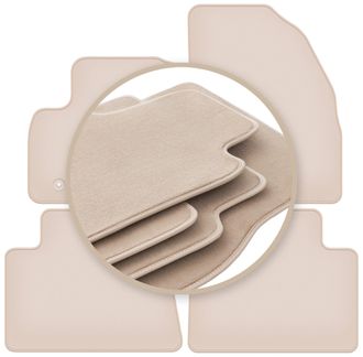 OEM Alfombrillas Beige Premium Para Ford Kuga Mk1 Suv 2011-2013