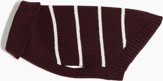 H&M Hundepullover aus Rippstrick - Red