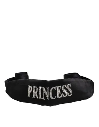 Dolce & Gabbana Princess Fantasy Embroidered Belt - Black