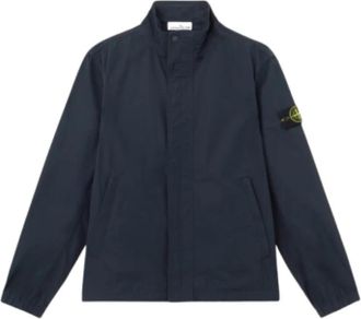 Stone Island Coats - Heren - Bomber jackets - Blauw - M - Jassen