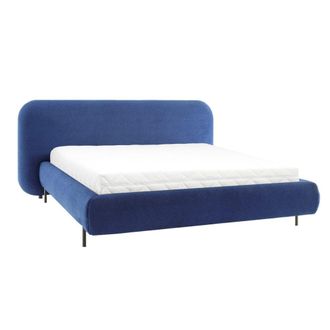 Petits Meubles Cama box 180x200 con somier incluido madera de pino azul
