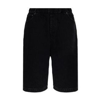 Entire studios Denim Shorts, male, Black, Size: M Denim Shorts