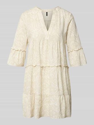 Vero Moda Ausgestelltes Blusenkleid aus reiner Baumwolle Modell DICTHE in Offwhite, Gr&ouml;&szlig;e XL