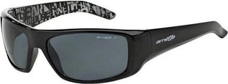 Arnette Hot Shot Zonnebril - Heren - Zonnebrillen - Zwart - 62 MM - Accessoires