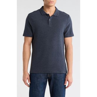 Robert Barakett Rick Knit Polo in Blue Night at Nordstrom Rack, Size X-Large