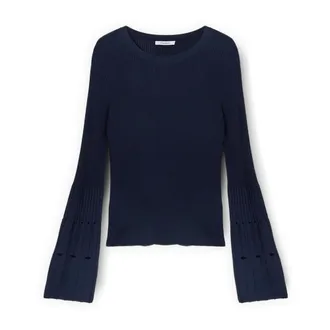 Motivi Truien & Vesten, Dames, Blauw, M, Sweatshirts