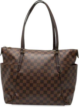 Louis Vuitton Pre-owned Tote Bags, female, Brown, Size: ONE SIZE Pre-owned Leather Tote Bag