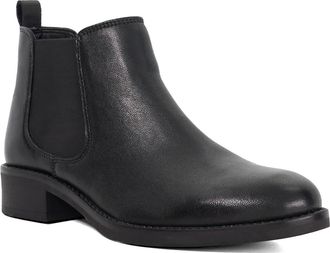 Dune London Womens Ladies Polished - Low-Cut Leather Chelsea Boots - Black - Size UK 3