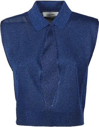 Circus Hotel Blouses - Dames - Blouses - Blauw - S - Overhemden