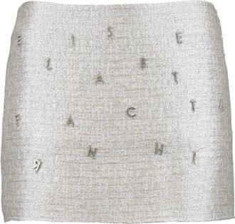 Elisabetta Franchi Mujer, Faldas, Gris, Talla: M