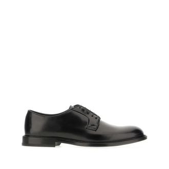 Doucal's Derby Veterschoenen - Heren - Nette schoenen - Zwart - 39 1/2 EU - Leer - Schoenen