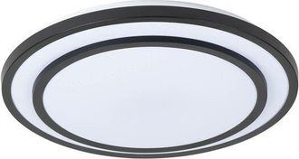 Lindby Led Essina in Nero da Metallo - Lindby