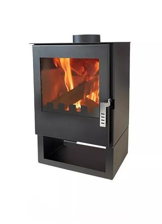 Verso Estufa De Le&ntilde;a 3 -5 Kw, Calefacci&oacute;n Hogar Eficiente, Econ&oacute;mica Y Ecol&oacute;gica