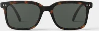 Izipizi L 54mm Rectangular Sunglasses in Tortoise at Nordstrom, Size +0.00