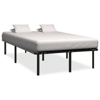 Berkfield Home Bed Frame Black Metal 160x200 cm