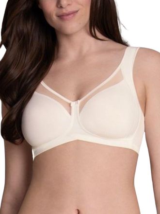 Anita Womens Clara Moulded Comfort Soft Cup Bra - White polyamide - Size 38B