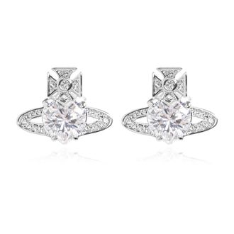 Vivienne Westwood Ariella Earrings - Dames - Oorbellen - Grijs - ONE Size - Accessoires