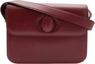 Cartier Pre-owned Must de Cartier Borsa a Spalla in Pelle - - Pre-owned - Donna - Rosso - ONE SIZE
