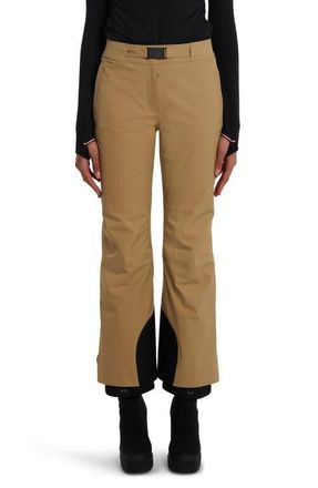 Moncler Water Repellent PrimaLoft Insulated Ski Pants in Beige at Nordstrom, Size Medium