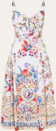 Camilla I Left My Heart in Granada Ballerina Midi Dress