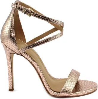 Michael Kors Schoenen, Dames, Roze, 40 EU, Sandalo Alto Gold Rose