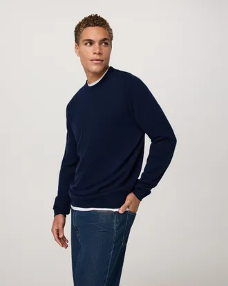 Vuori Clothing Berik Cashmere Sweater | Ink | Medium