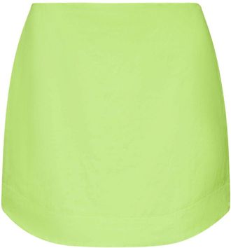 J.W.Anderson Minigonna con orlo curvo - Verde