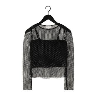 Omoda X Iris - Ines Top - Dames - Tops - Zwart - Maat: XS