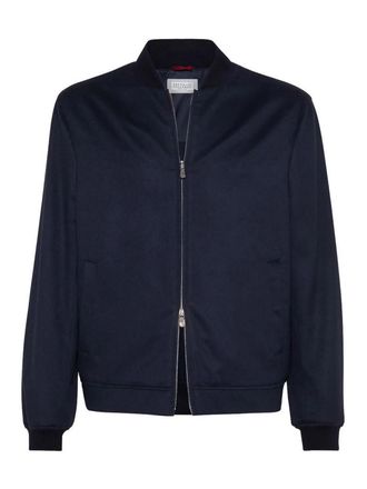 Brunello Cucinelli Cashmere Bomber Jacket