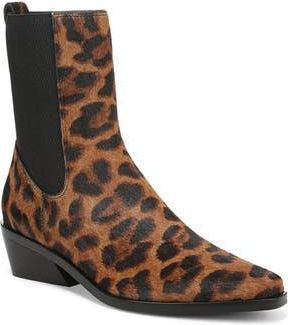 Nordstrom Ainsley Chelsea Boot in Tan Toasted Leopard at Nordstrom Rack, Size 5.5