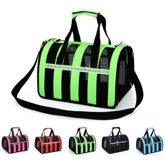 Trade Shop Trade Shop - Bolsa De Mochila Tiras 47x29x30cm Correa De Hombro Para Perros De Gato Plegable