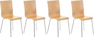 Clp Clp - Set 4 Sedie Visitatore Pepe Natura