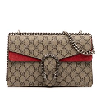Gucci Tweedhands Medium GG Supreme Dionysus Schoudertas
