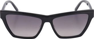 Saint Laurent Zwarte zonnebril SL M103 stijl - unisex - Zonnebrillen - Zwart - ONE Size - Accessoires