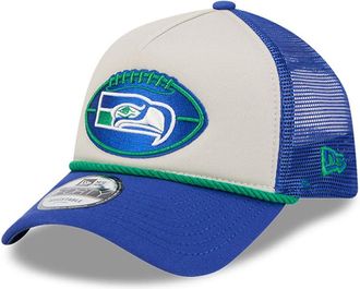 New Era Mens Stone/NFL 2024 Sideline Historic 9FORTY A-Frame Trucker Adjustable Hat